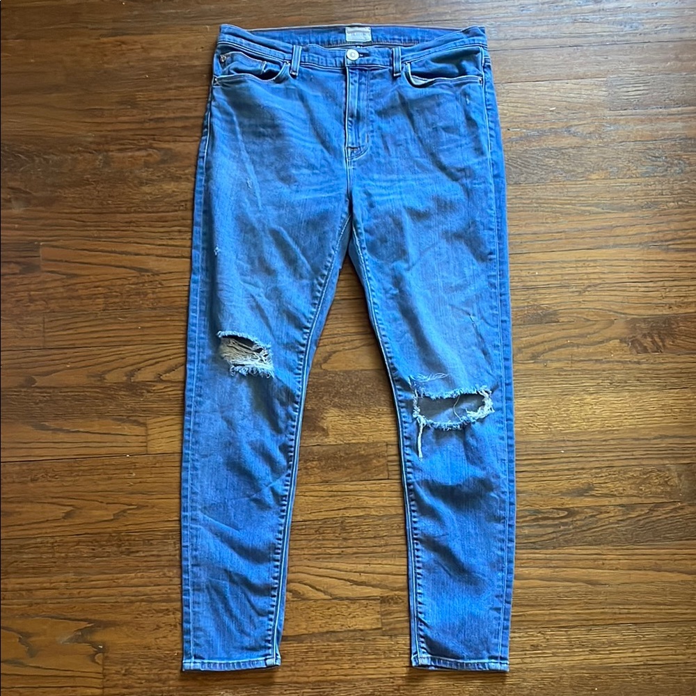 Hudson Barbara High Waist Super Skinny Jeans